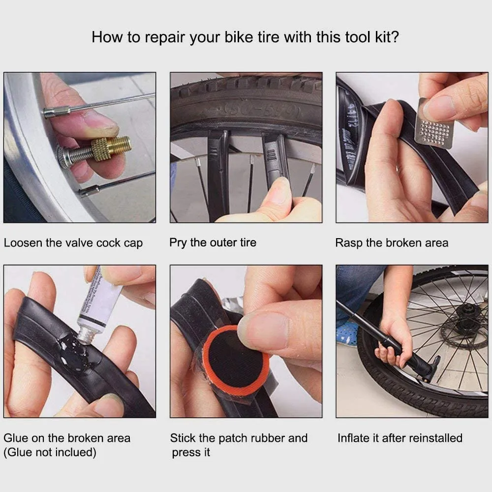 16 in 1 Multi-Function Bicycle Repair Kit