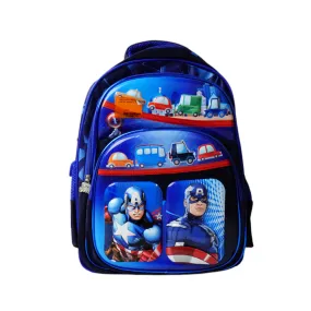 1886 SCHOOL BAG PACK CAPTAN AMERICA  17INCH