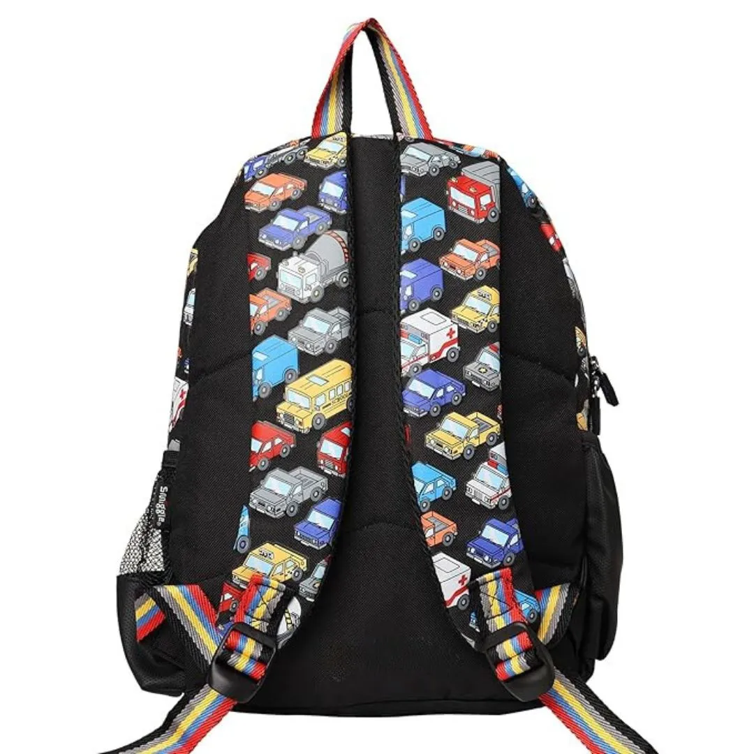 3D Design Backpack with Front Pocket for Kids (Bus)