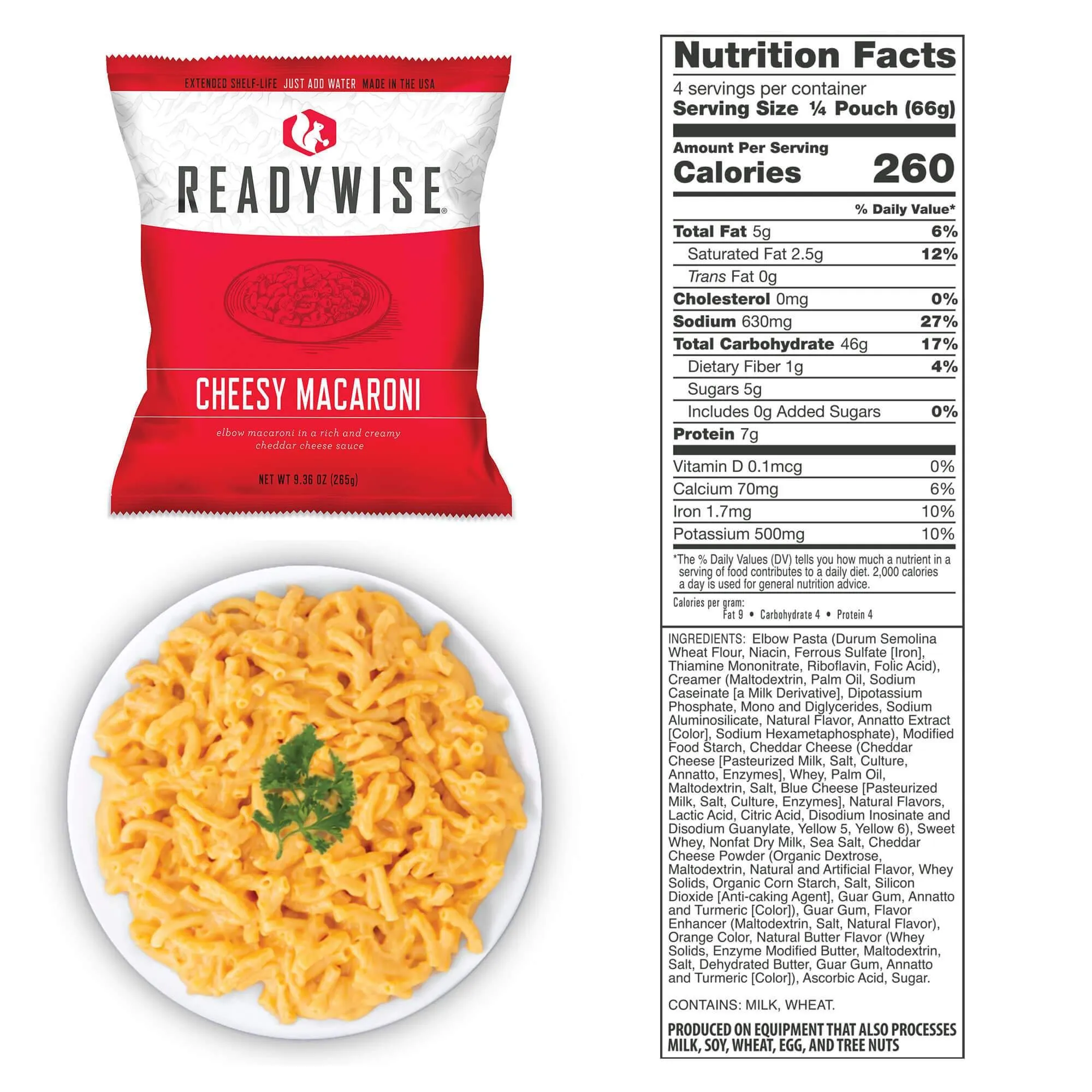 72 Hour, 32 Serving  / Hurricane Kit / Emergency Disaster Storable Food Prep (by ReadyWise)