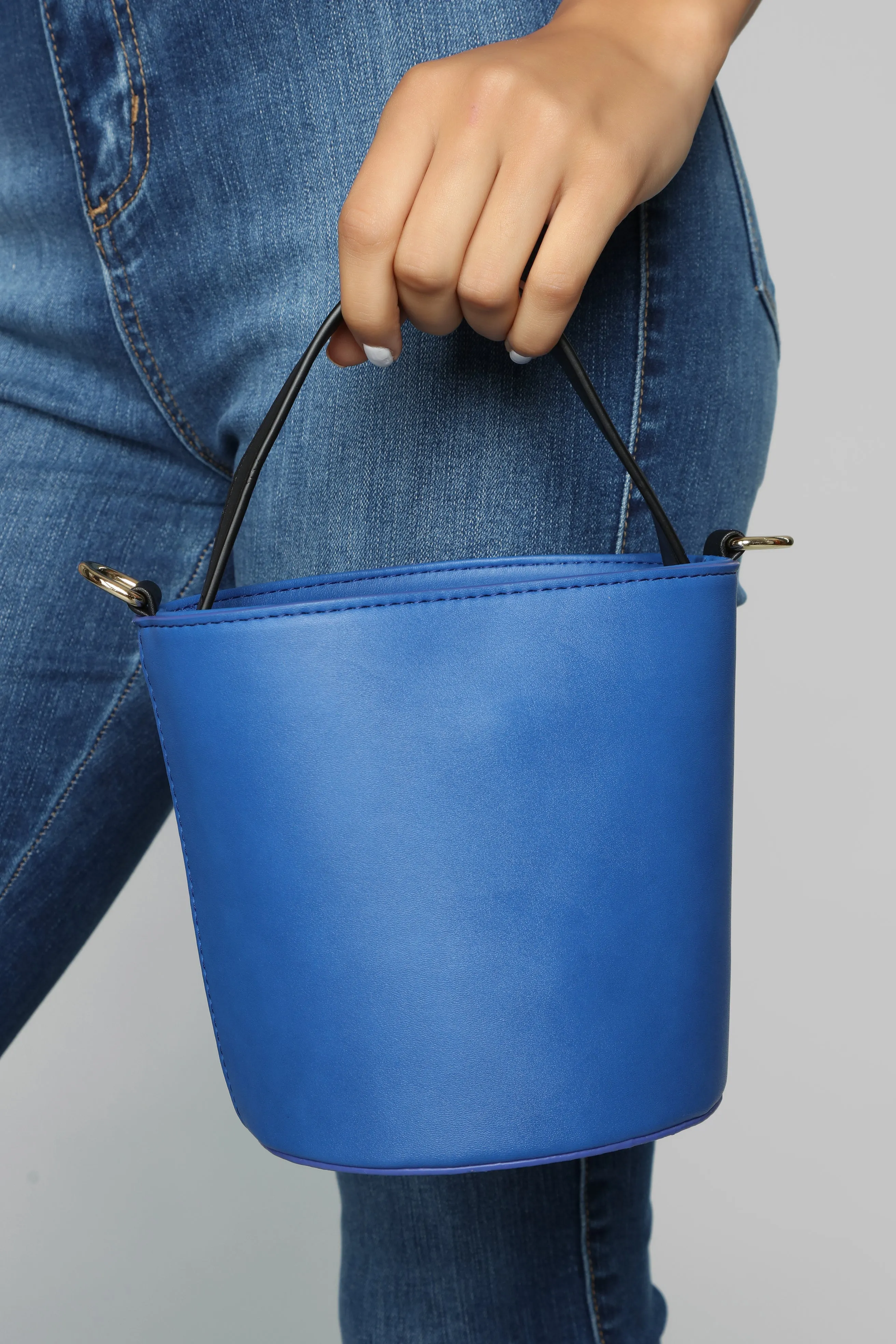 A Drop In The Bucket Handbag - Blue