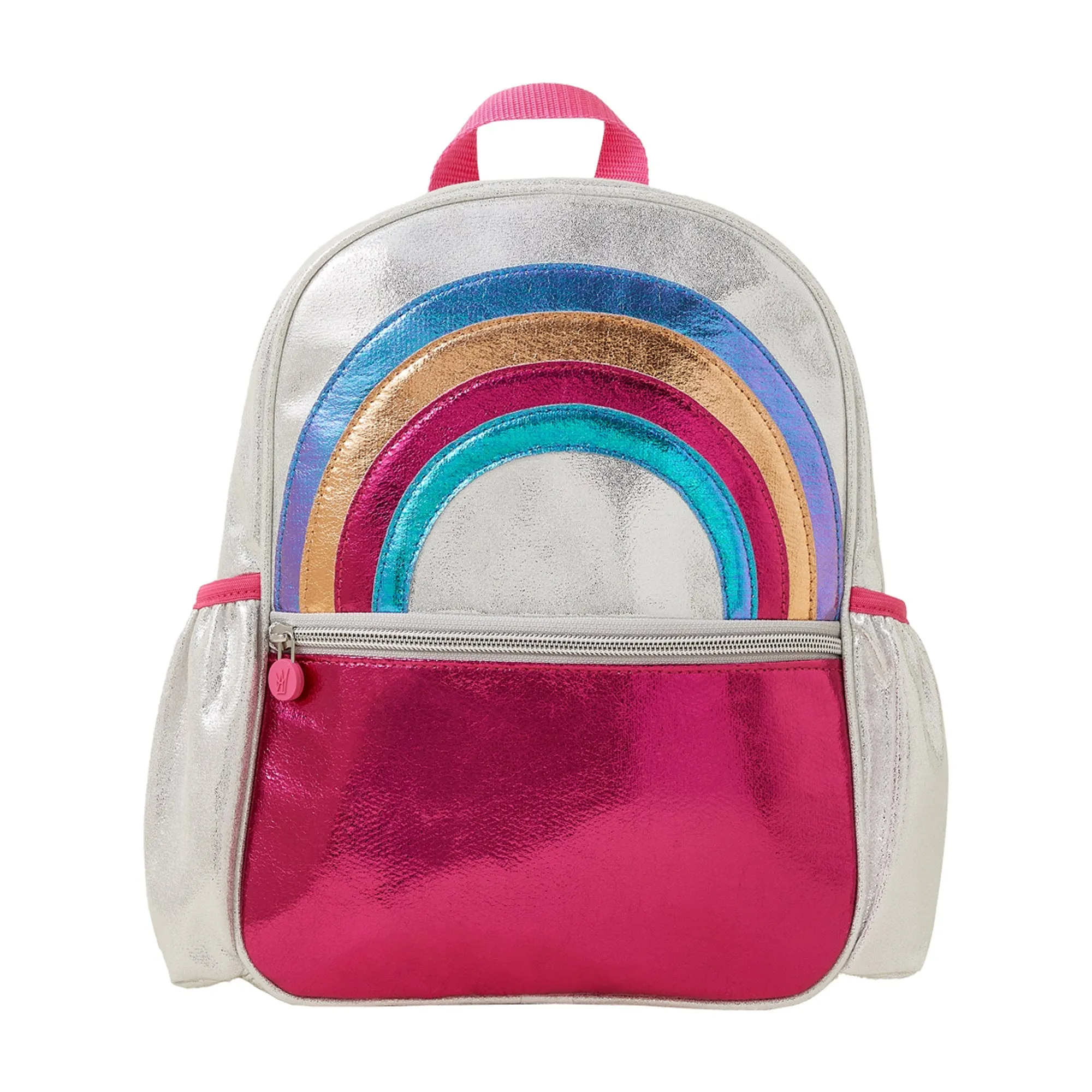 Accessorize London Girls Metallic Rainbow Backpack