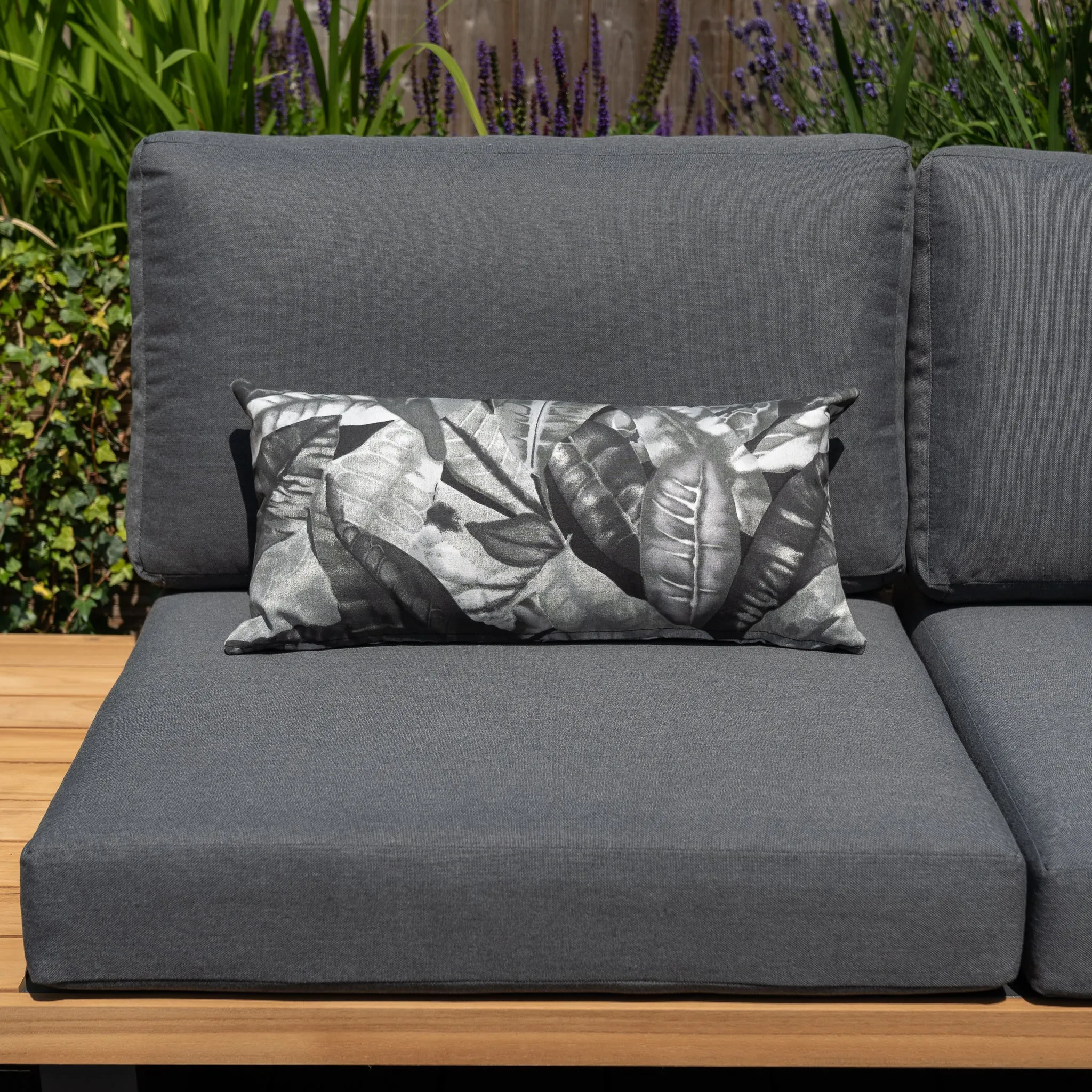 Acrisol Amazonia Gris Bolster Scatter Cushion - 60cm x 30cm