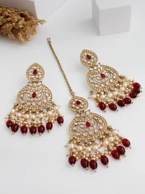 Akira Earrings & Tikka