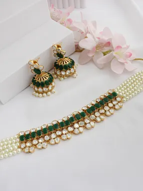 Akshata Choker Necklace Set