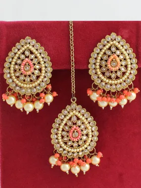 Alia Stud Earrings & Tikka