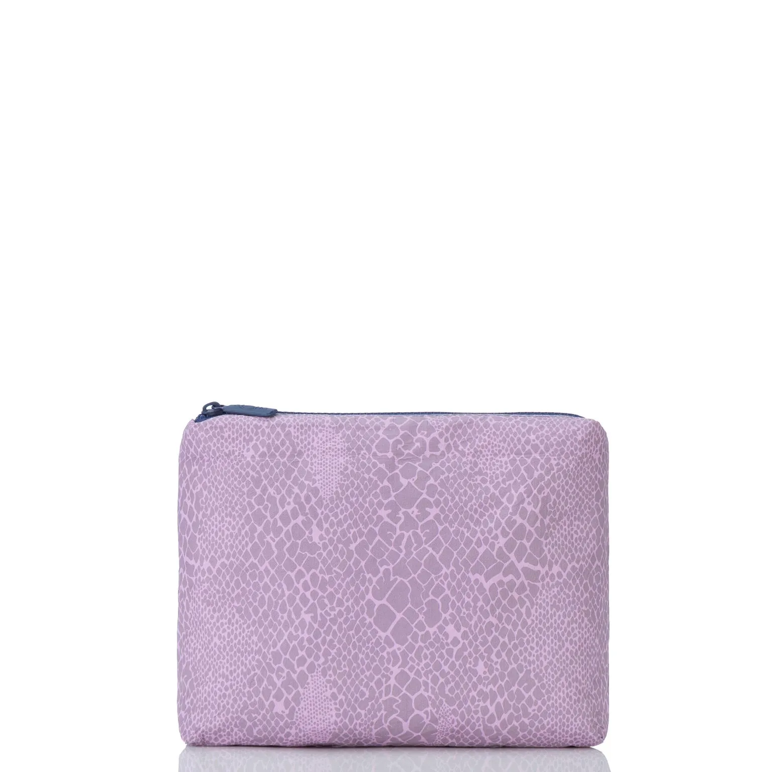 Aloha Collection Small Python Pouch-Amethyst