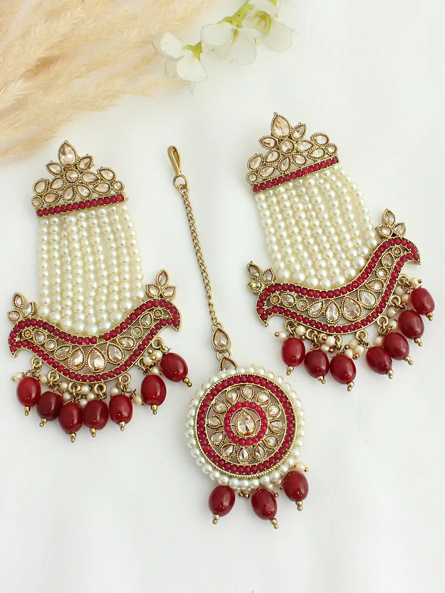 Amanaya Earrings & Tikka