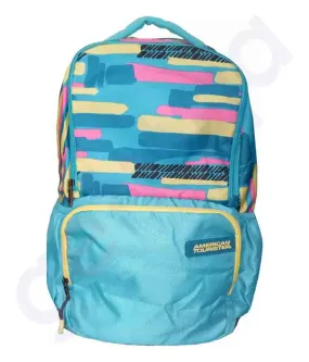 AMERICAN TOURISTER DOODLE NEXT SCHOOL BAG 01 TURQ