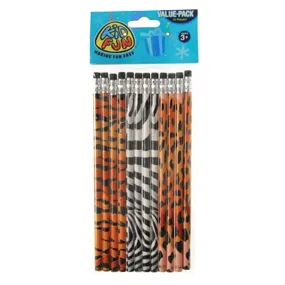 Animal Print Pencils