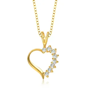 Annette Heart Shape Pendant