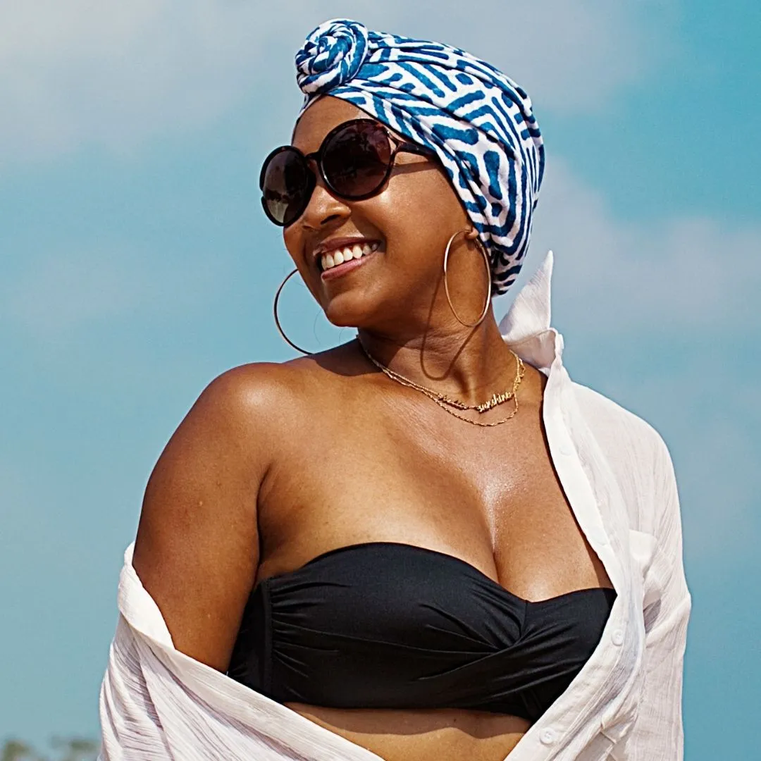 AQUA Sun Bun Turban (Navy Yard)