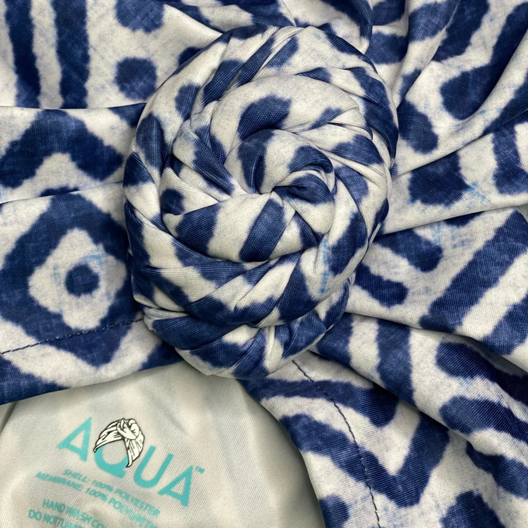 AQUA Sun Bun Turban (Navy Yard)