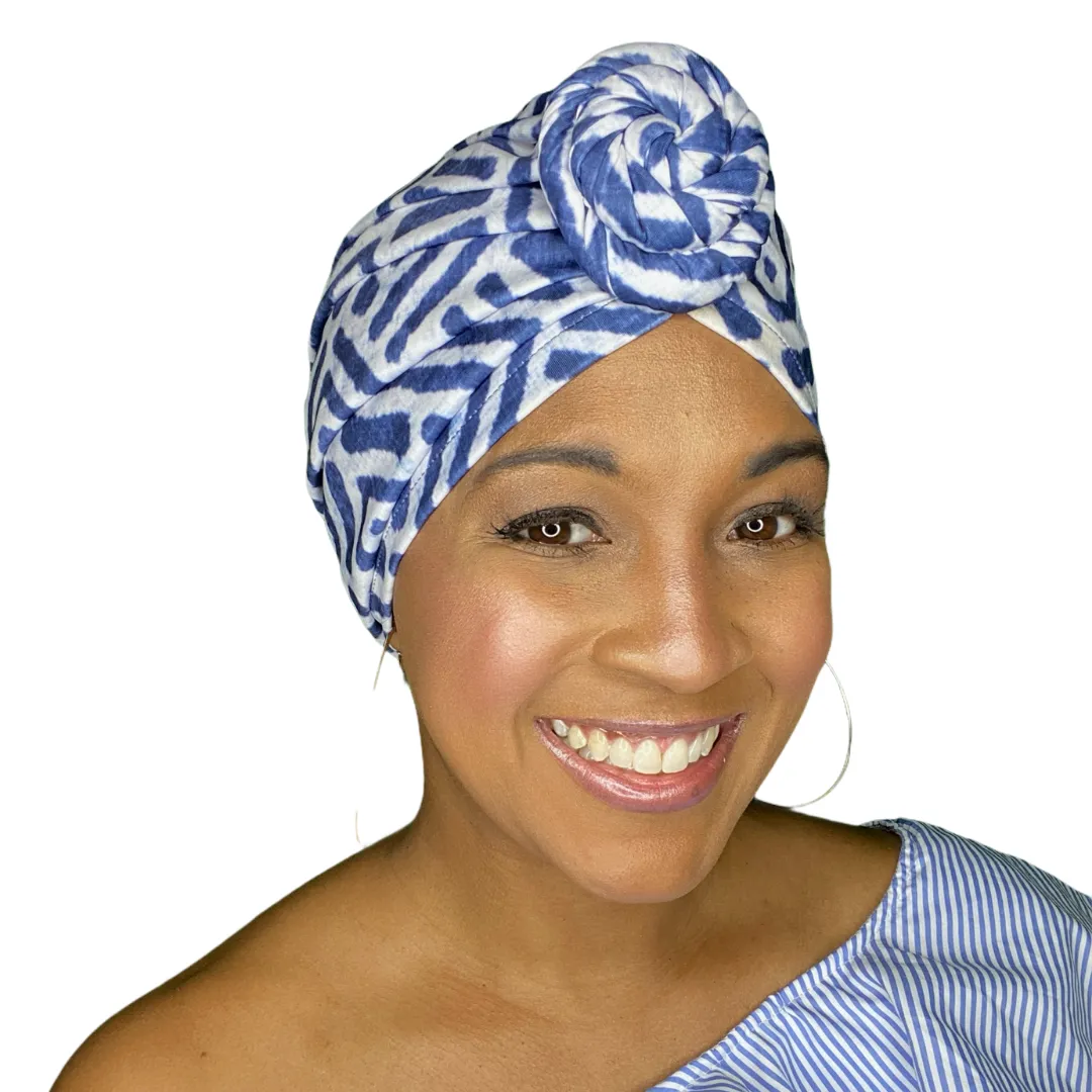 AQUA Sun Bun Turban (Navy Yard)