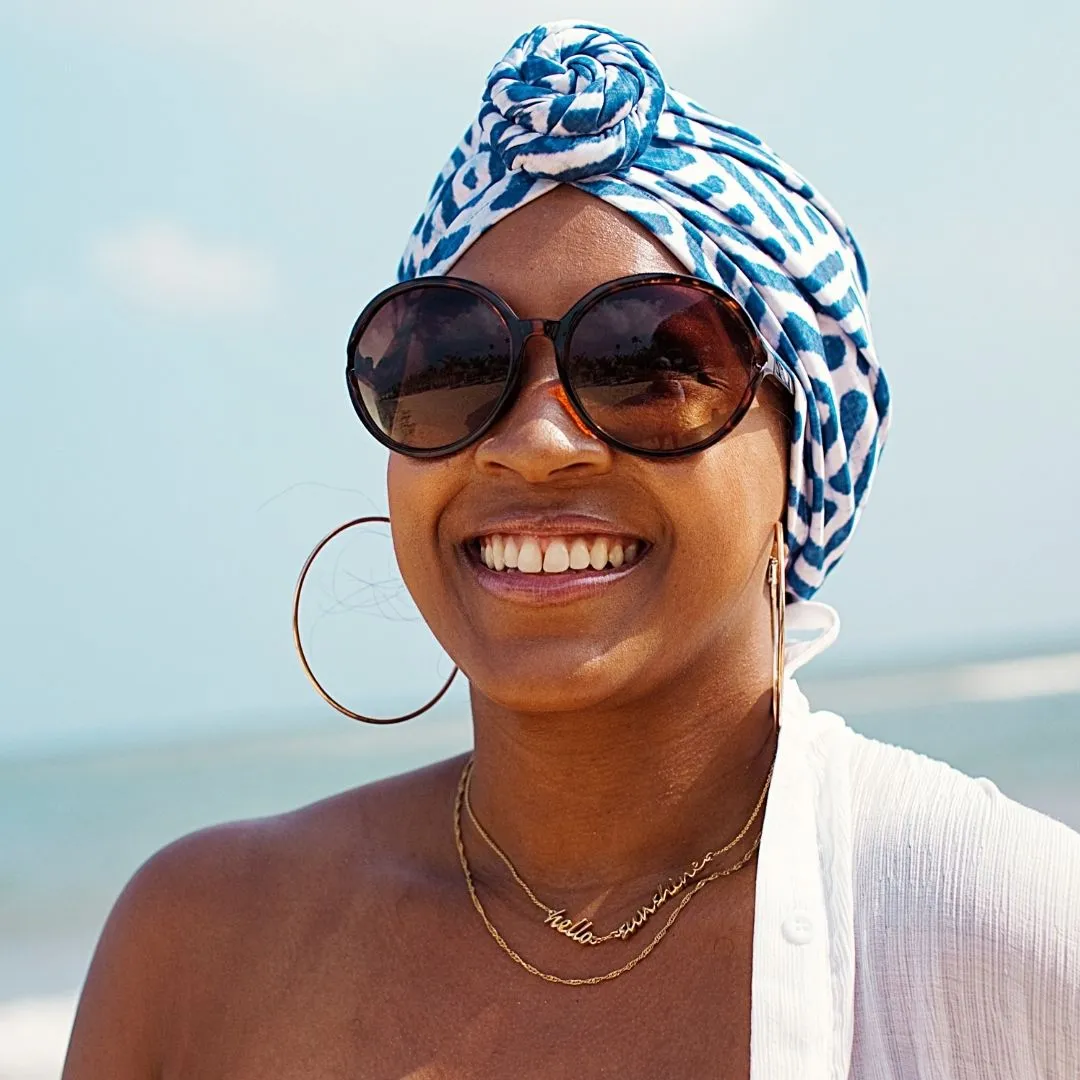 AQUA Sun Bun Turban (Navy Yard)