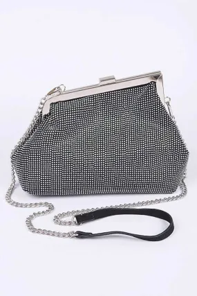 Asheville Rhinestone Clutch Swing Bag