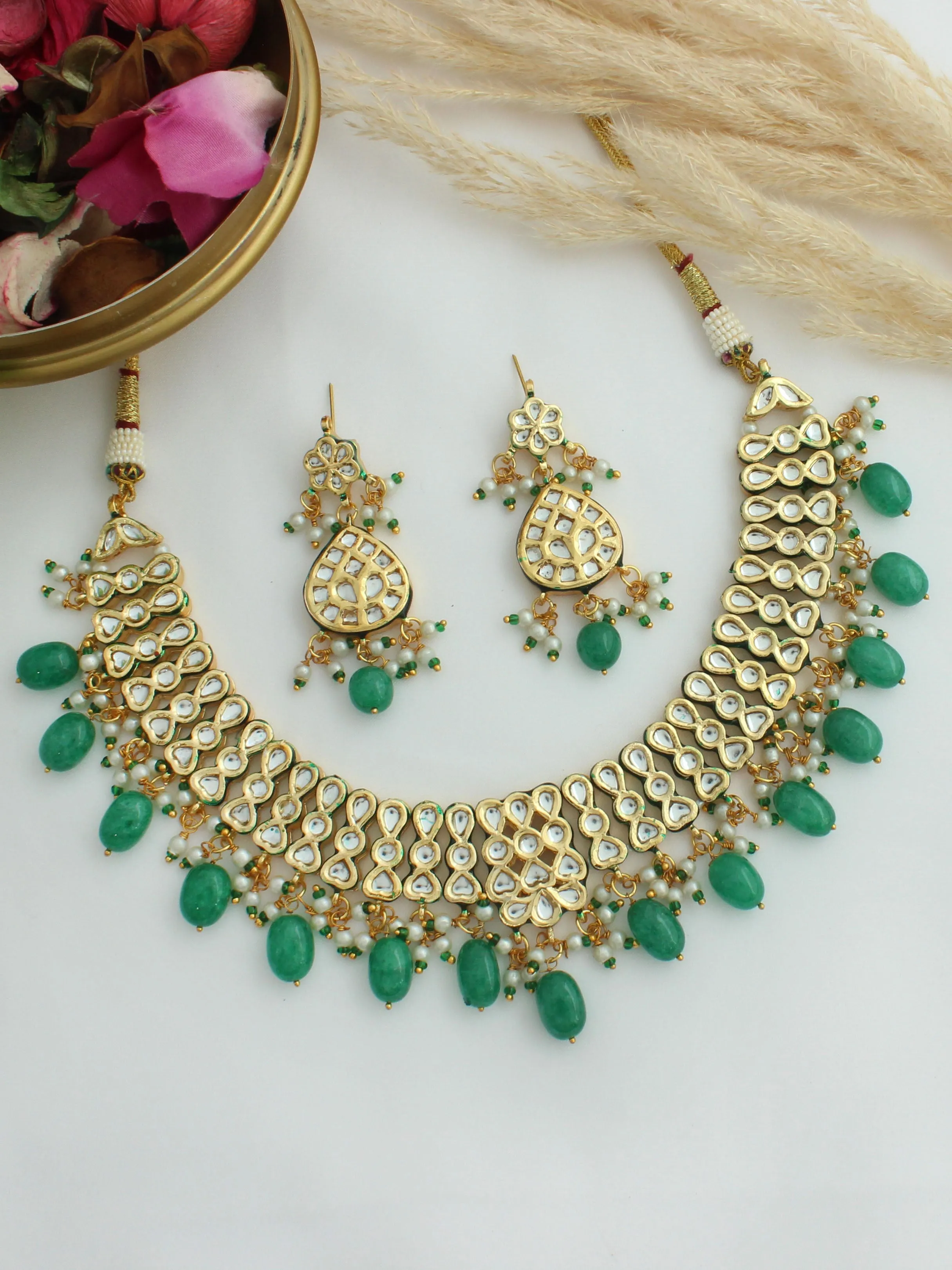 Ashini Bib Necklace Set