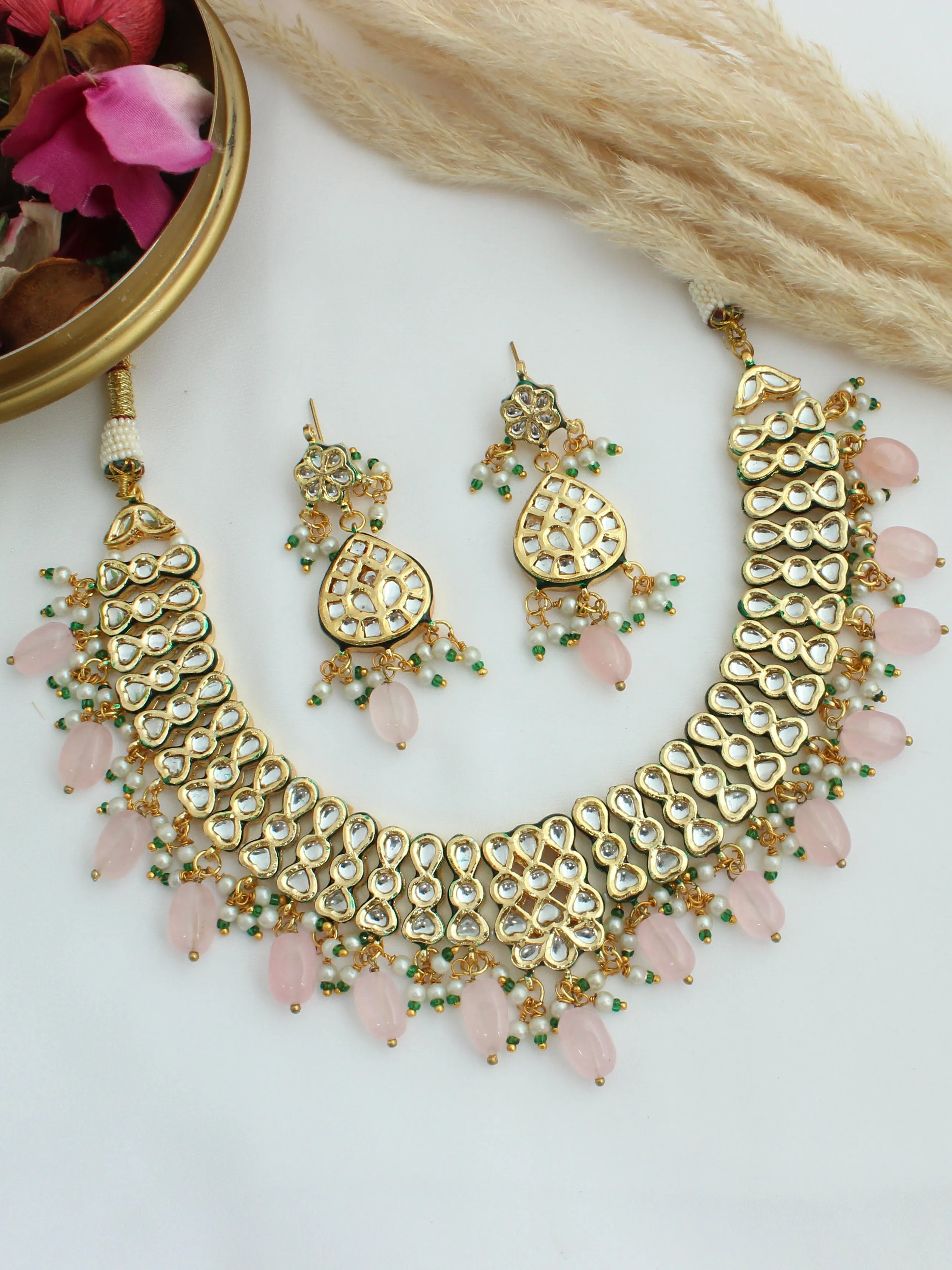 Ashini Bib Necklace Set