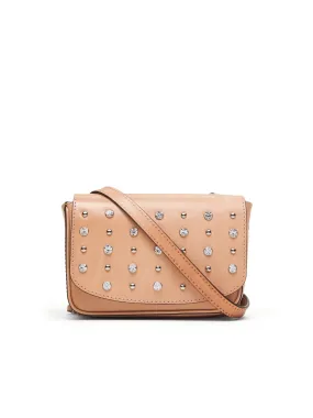 Banana Republic Studded Mini Double Saddle Bag