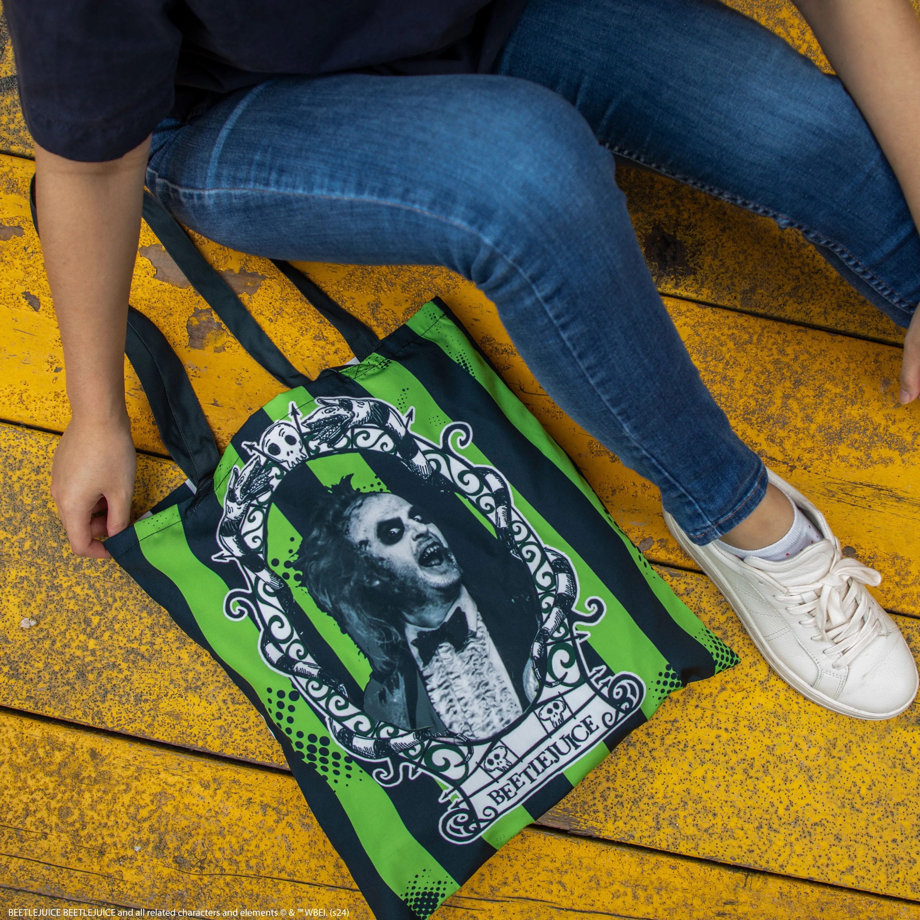 Beetlejuice Tote Bag