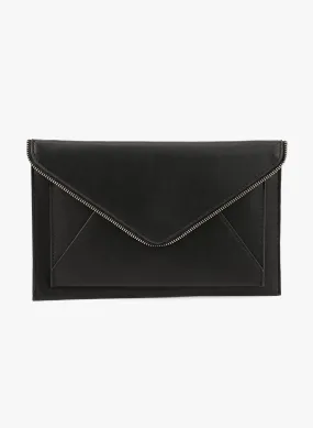 Bella Envelope Shape Black Clutch