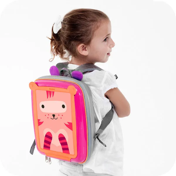 Ben Bat GoVinci Hard Backpack Pink/Orange