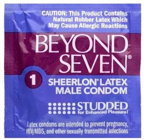 Beyond Seven Studded Condoms