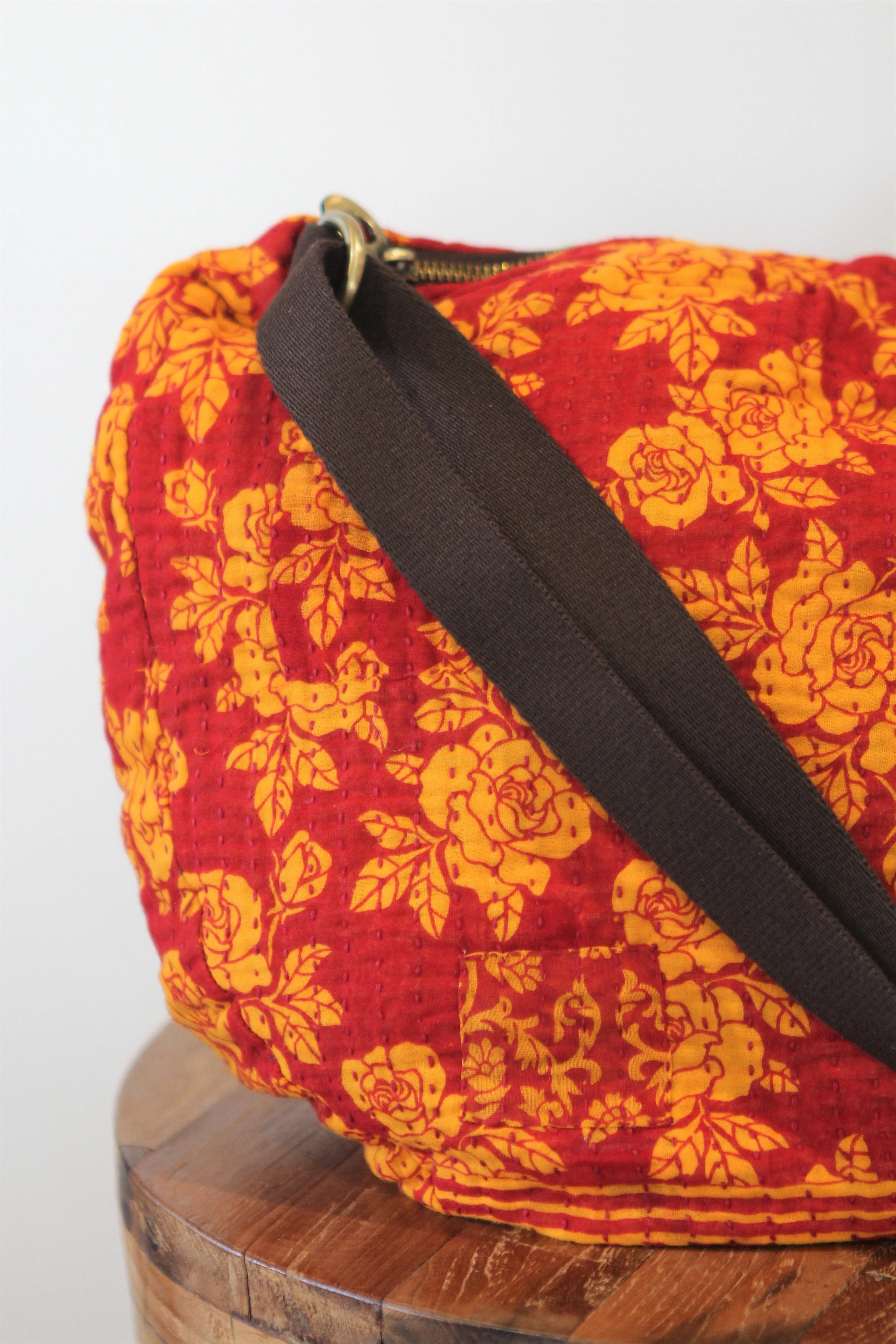 Bharati Boho Bag - Yellow Flowers