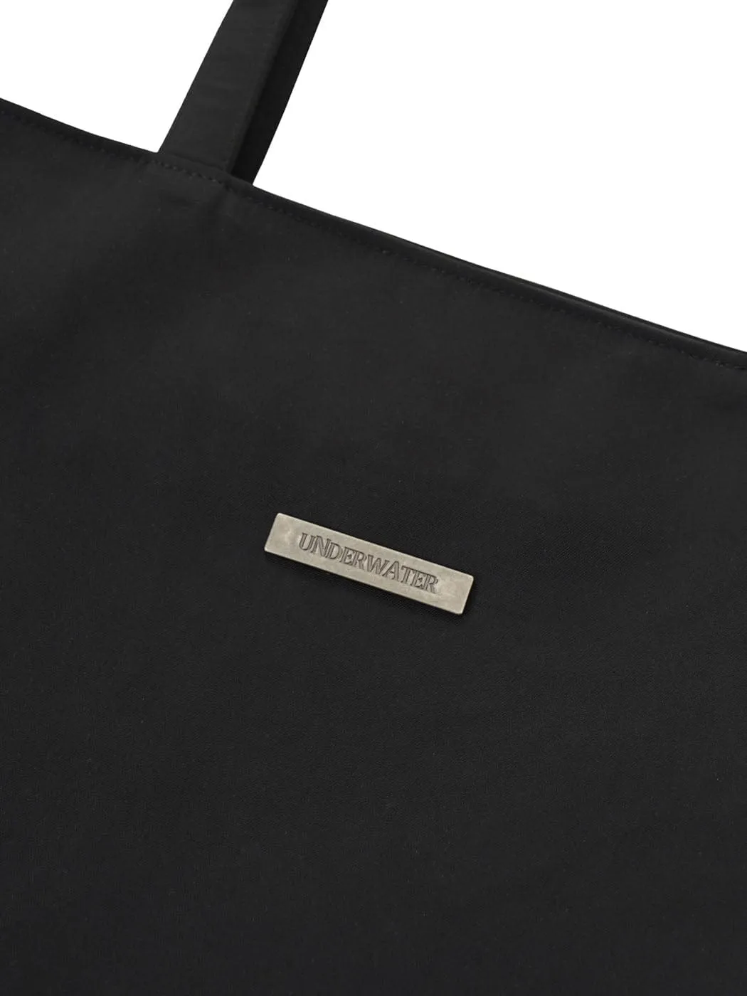 Black Canvas Tote Bag