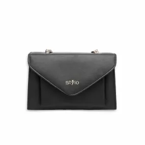 Black Casual Shoulder Bag P55480