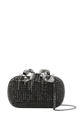 Black Chainmail Clutch Bag