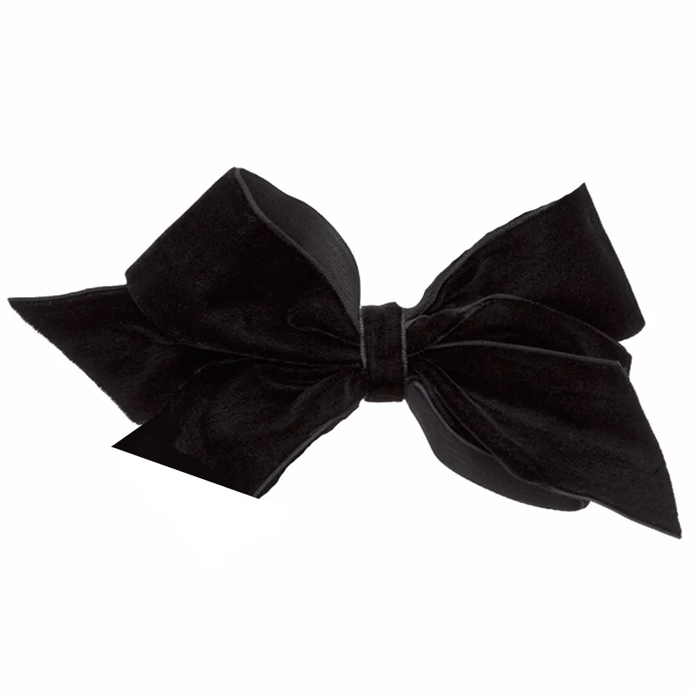 Black Velvet Bow, Interchangeable