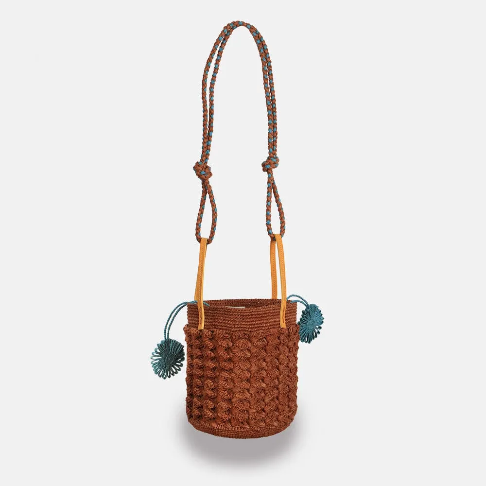 BOBBY RAFFIA BAG