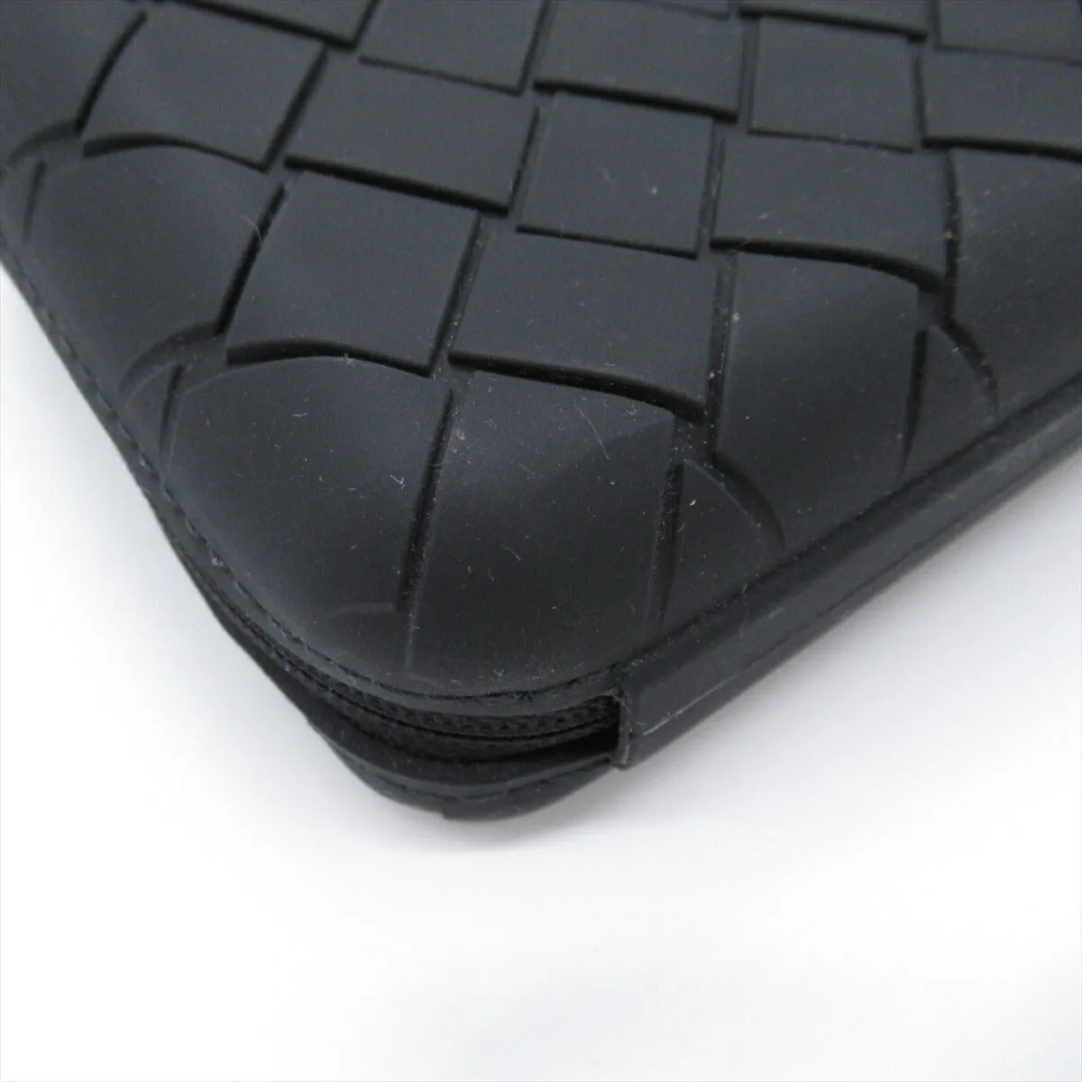 Bottega Veneta Tech Rubber Clutch Bag