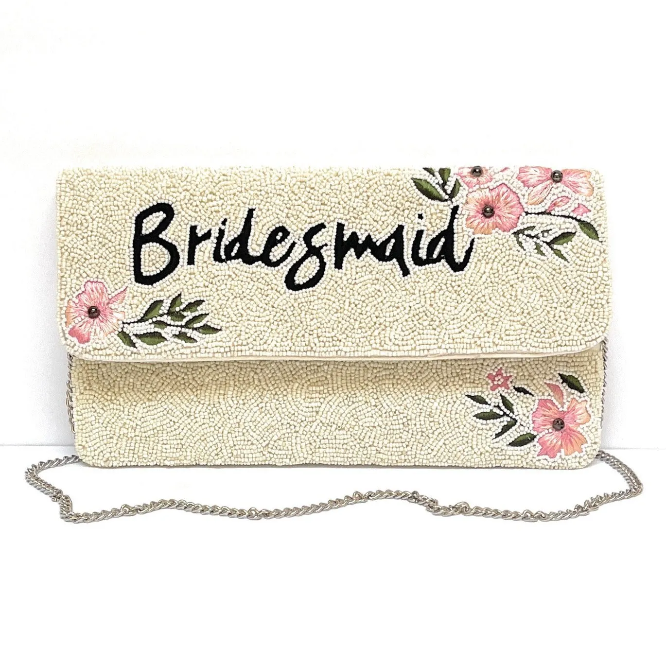 Bridesmaid Beaded Clutch Purse