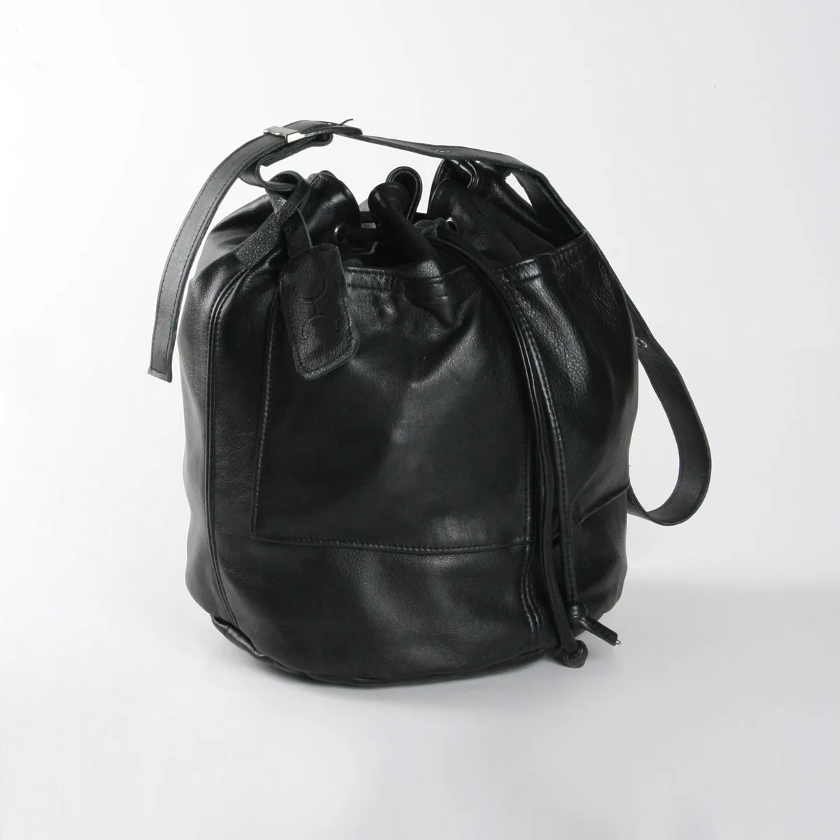 Bucket Handbag Leather