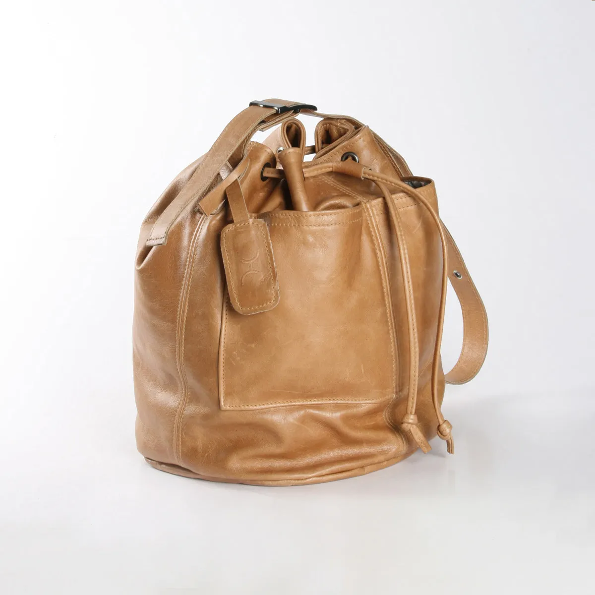 Bucket Handbag Leather