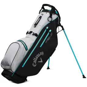 Callaway Fairway C Hyper Dry Waterproof Stand Bag - Silver/Black/Green