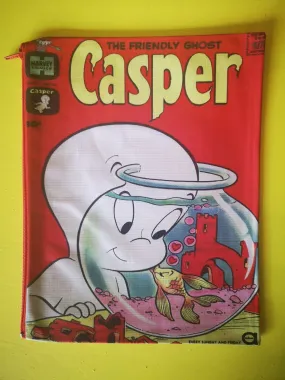 Casper cartoon cover clutch