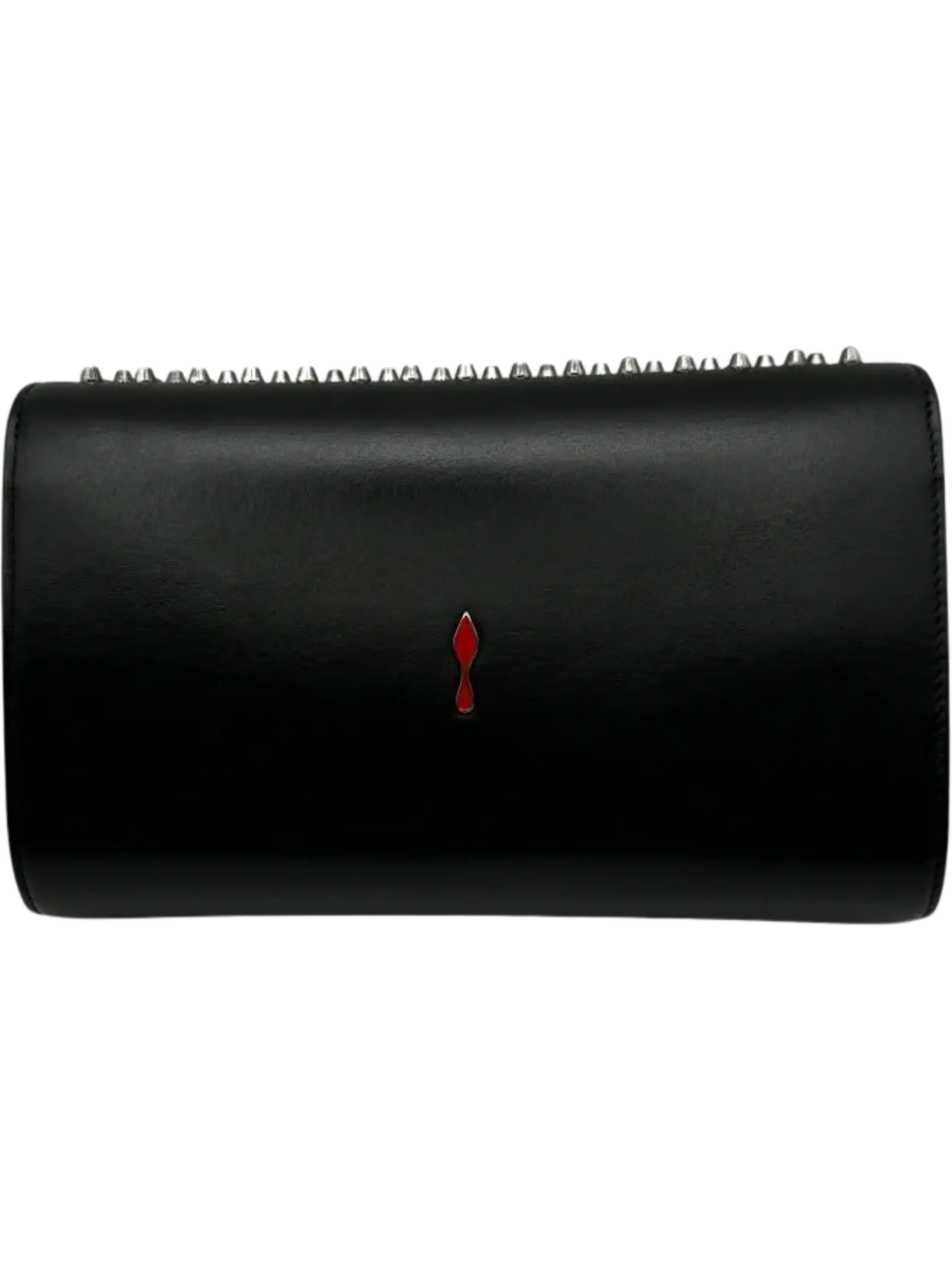 Christian Louboutin Studded Leather Paloma Clutch on Chain