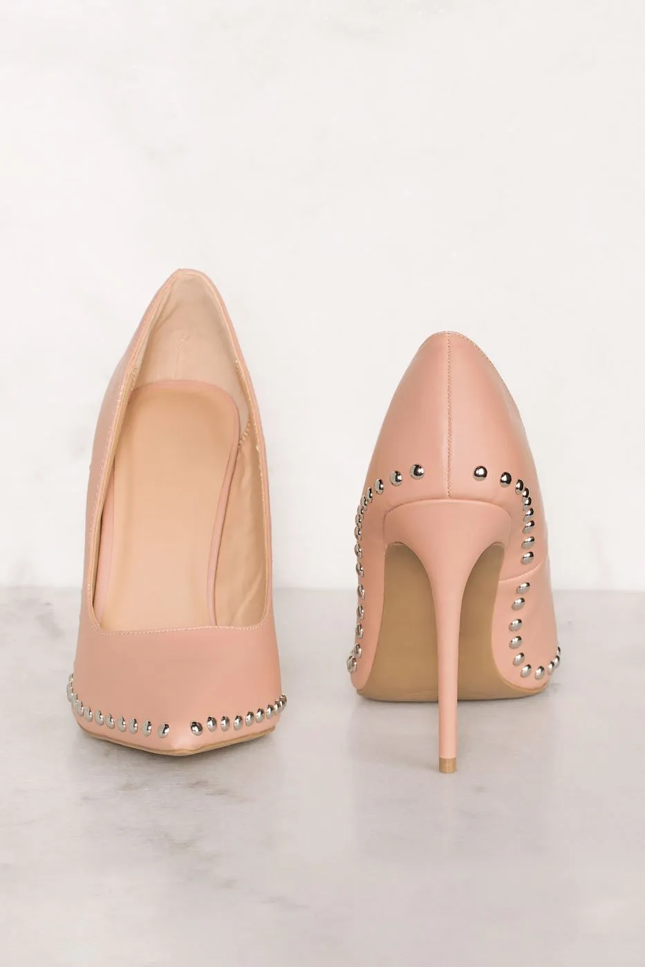 Clarisse Studded Heels