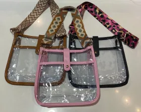 Clear Shoulder Purse- Assorted Styles