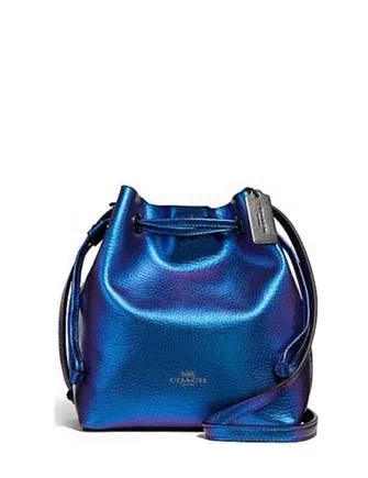 Coach Metallic Hologram Derby Crossbody