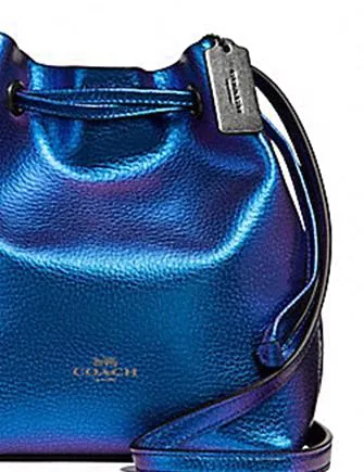 Coach Metallic Hologram Derby Crossbody