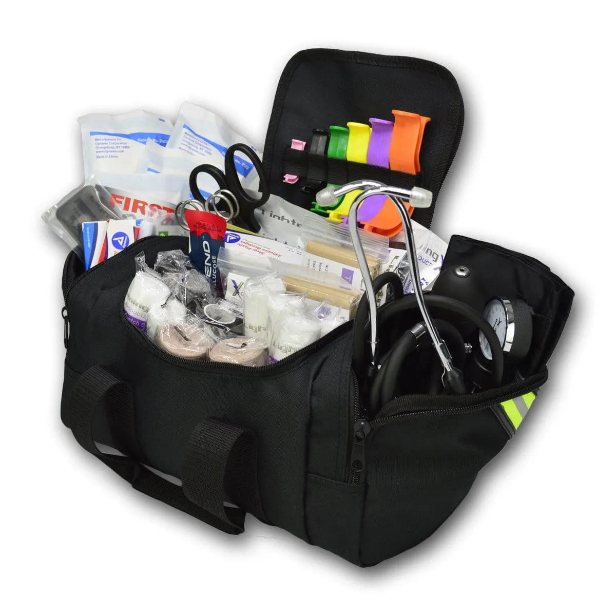 Compact First Responder Stocked Trauma Bag w/Fill Kit B