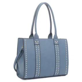 Contessa Teal Concealed Carry Satchel Bag