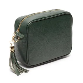 Crossbody Tassel Bottle Green