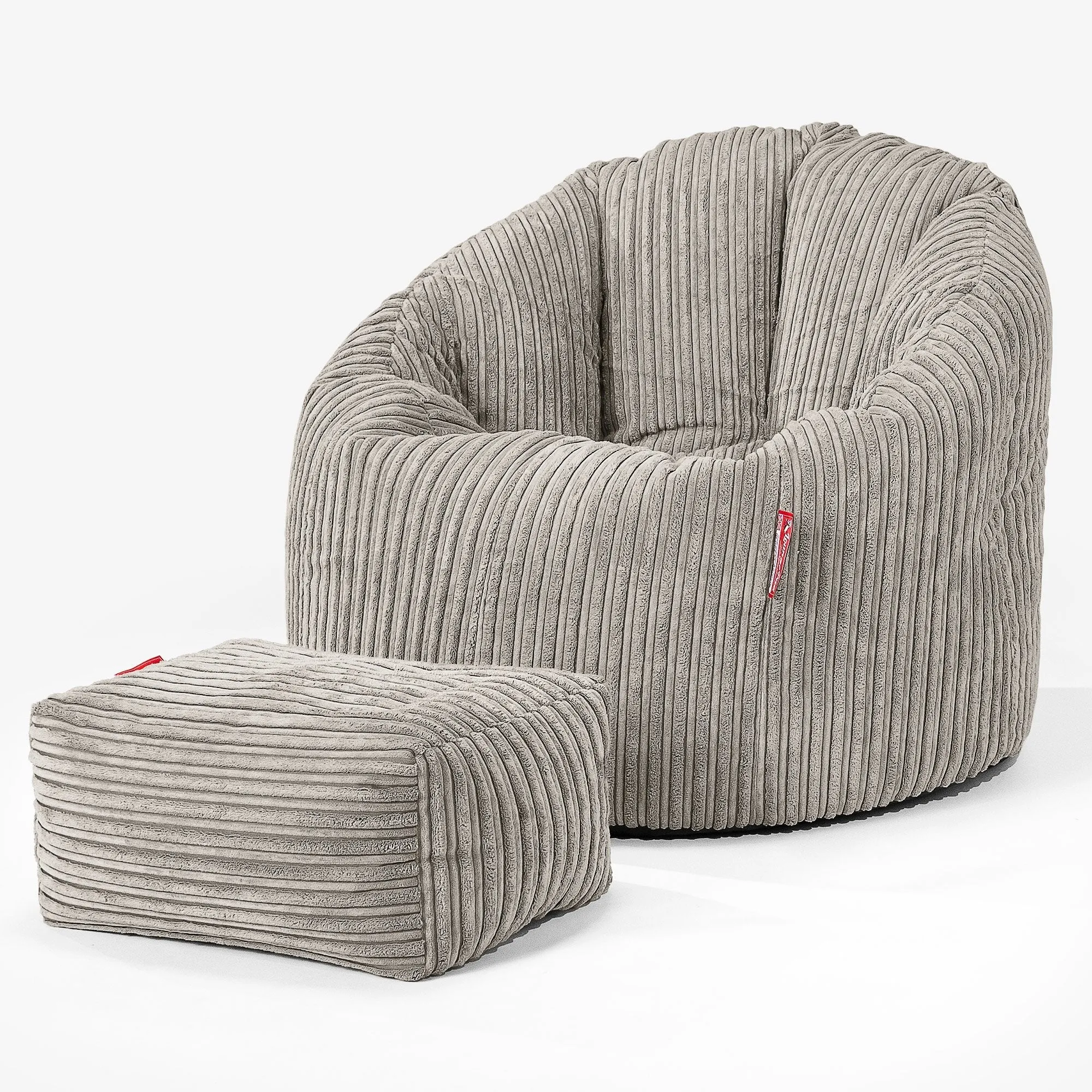 Cuddle Up Beanbag Chair - Cord Mink