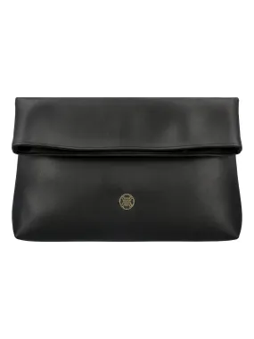 DARIO vegan leather clutch bag - Black