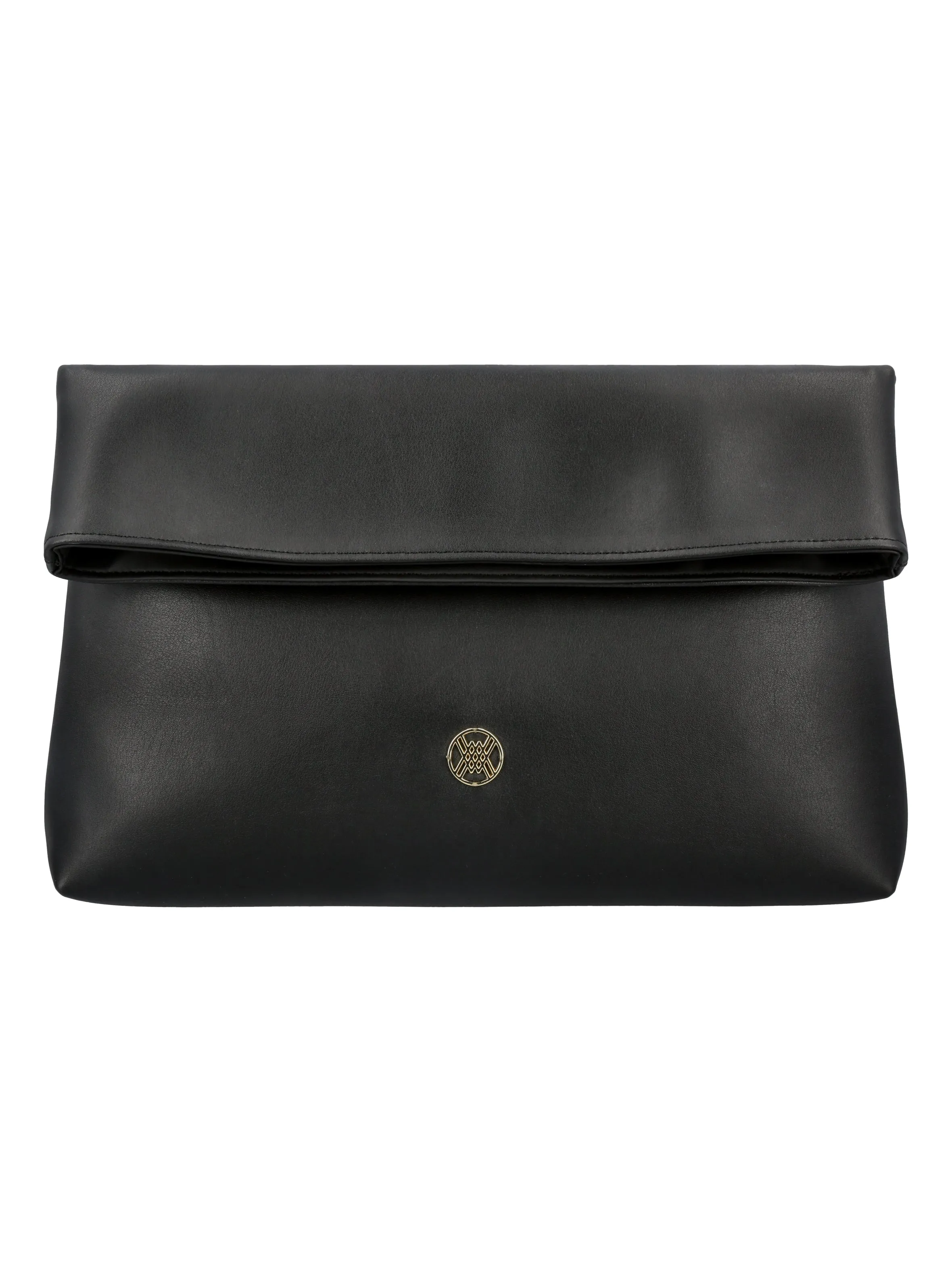 DARIO vegan leather clutch bag - Black